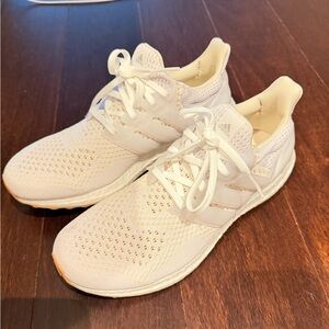Adidas Cream Athletic Sneakers